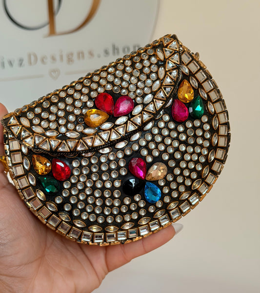 Ayesha Kundan Clutch