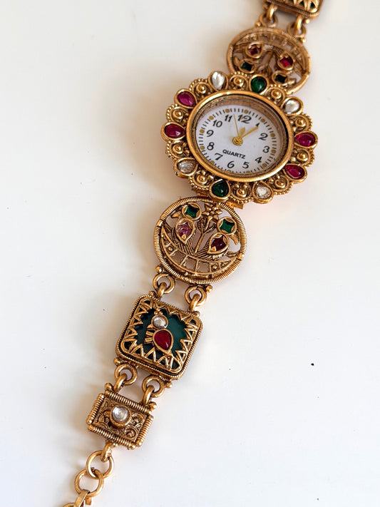 Krishma Heritage Watch-Adjustable