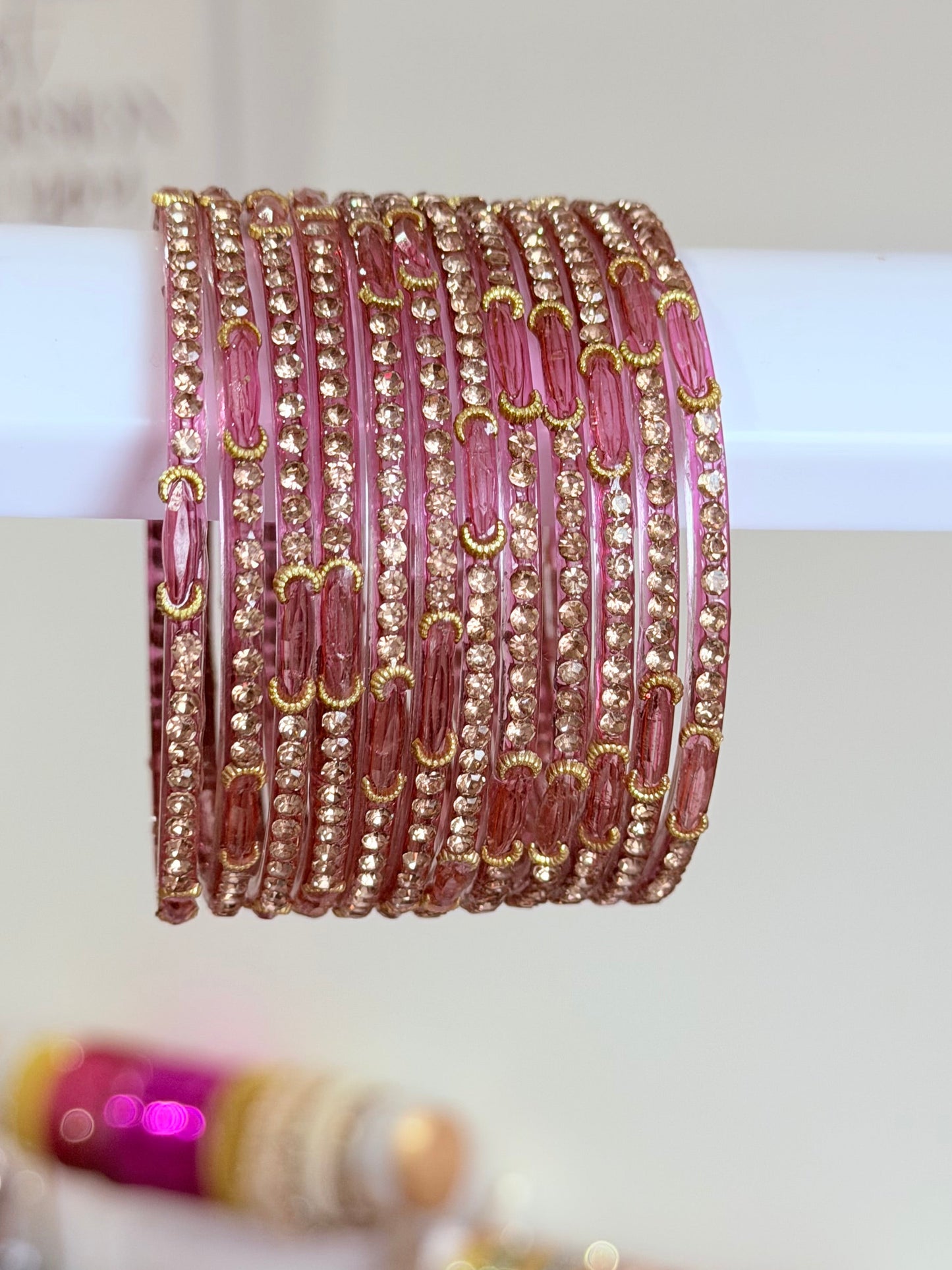 Meena Glass Bangle Sets