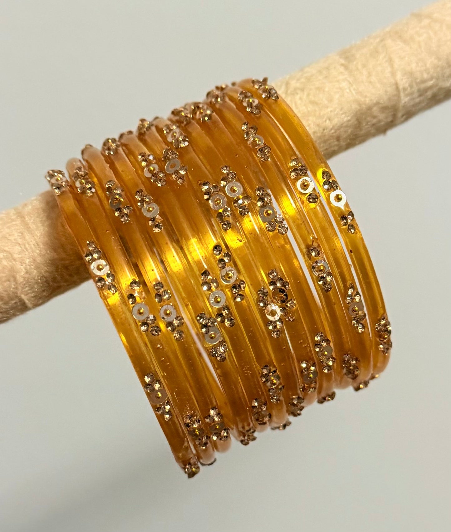 Sophia Glass Bangle Set