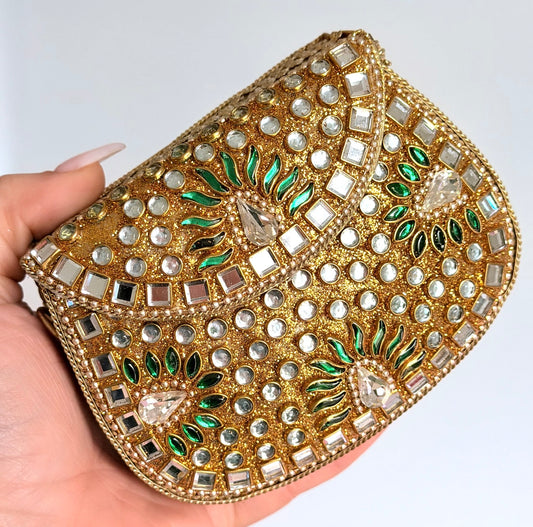 Naina Mini Kundan Clutch