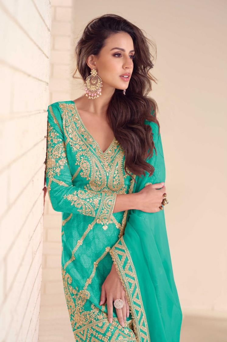 Saanjh Sharara Suit
