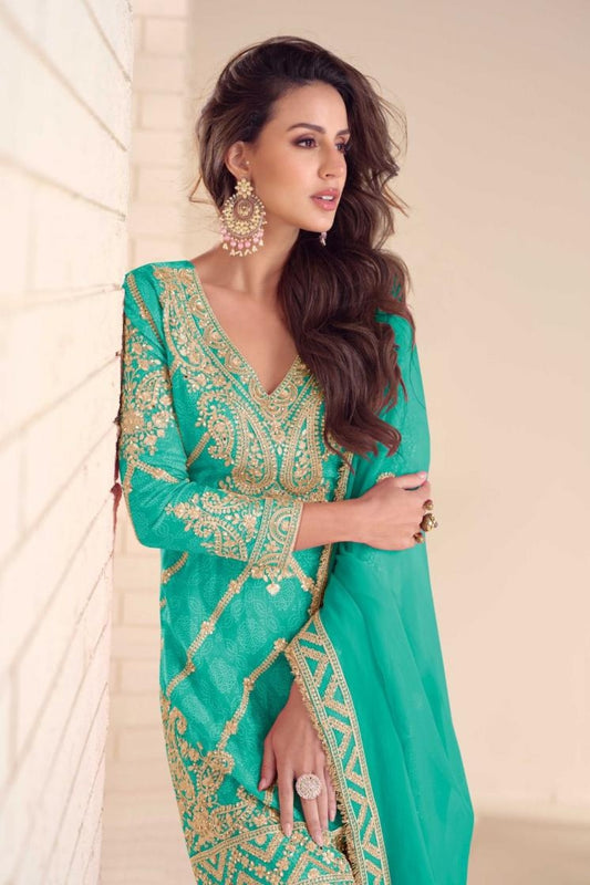 Saanjh Sharara Suit