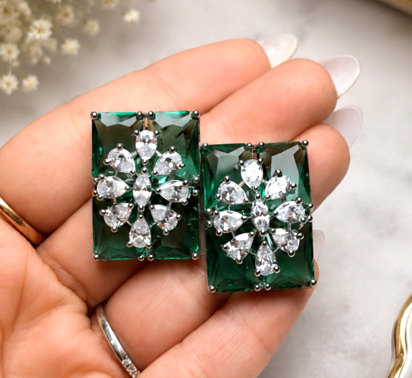 Meher Earrings Studs