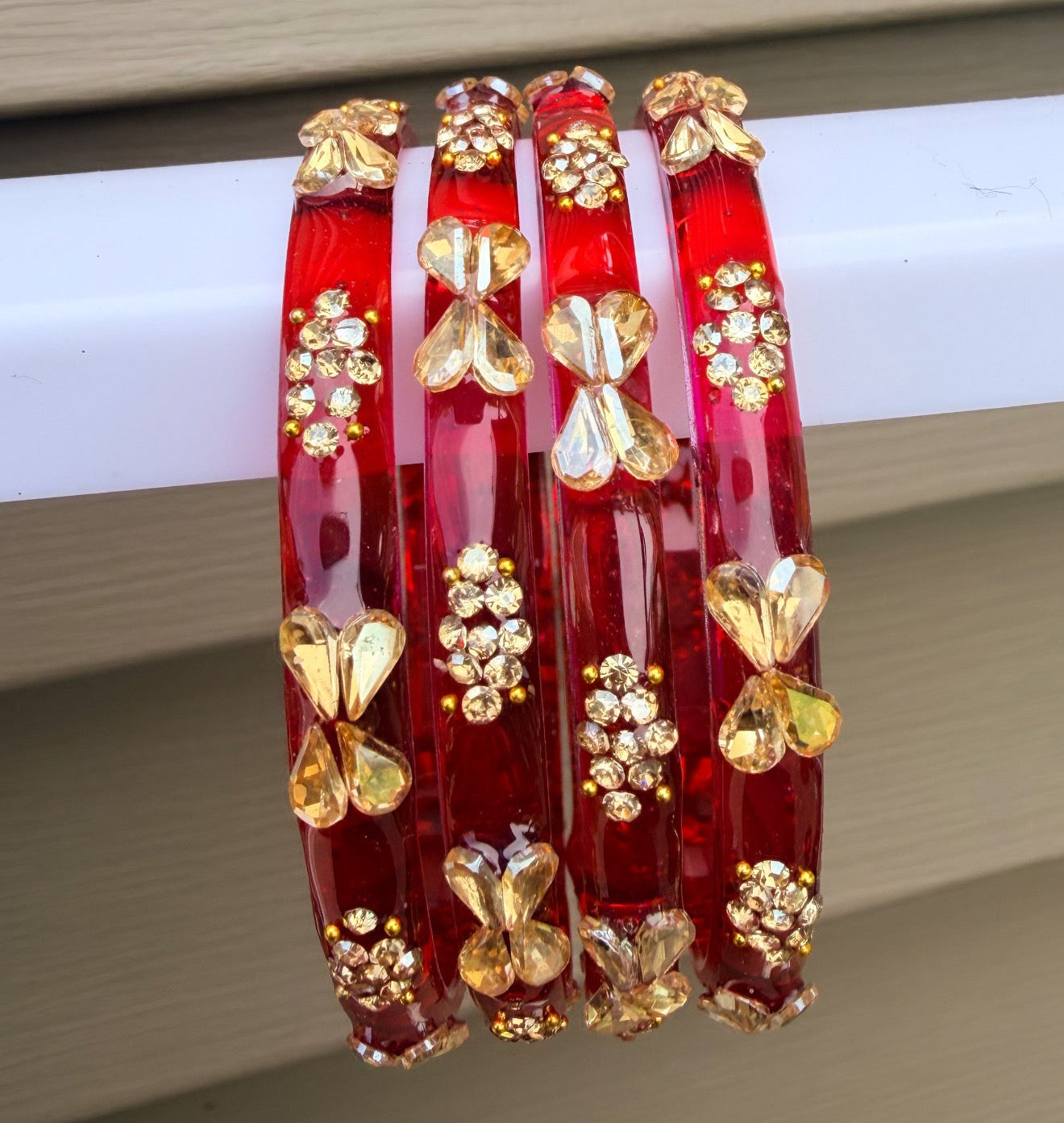Aashna Glass Bangle Set of 4