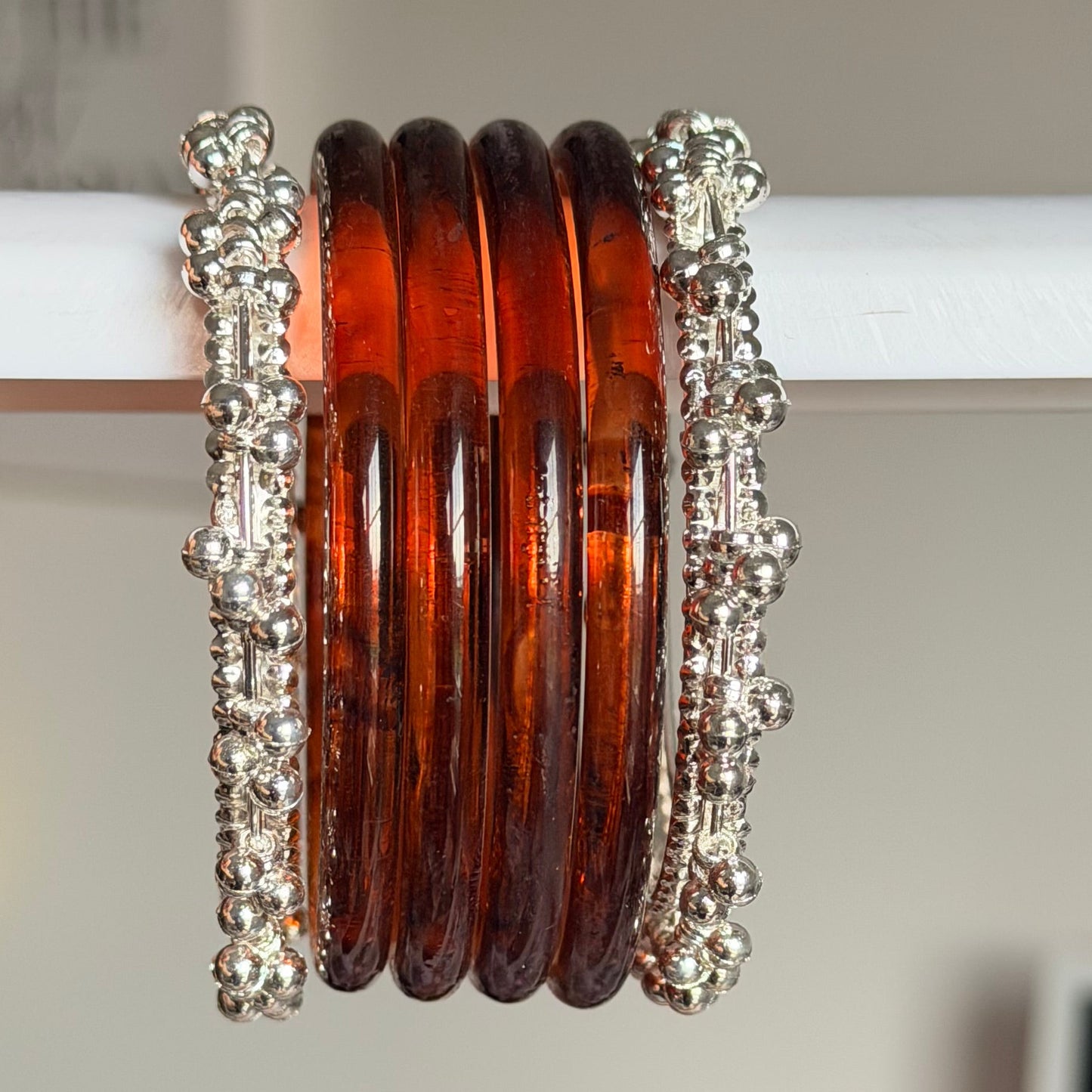 Nandini Glossy Bangle Set
