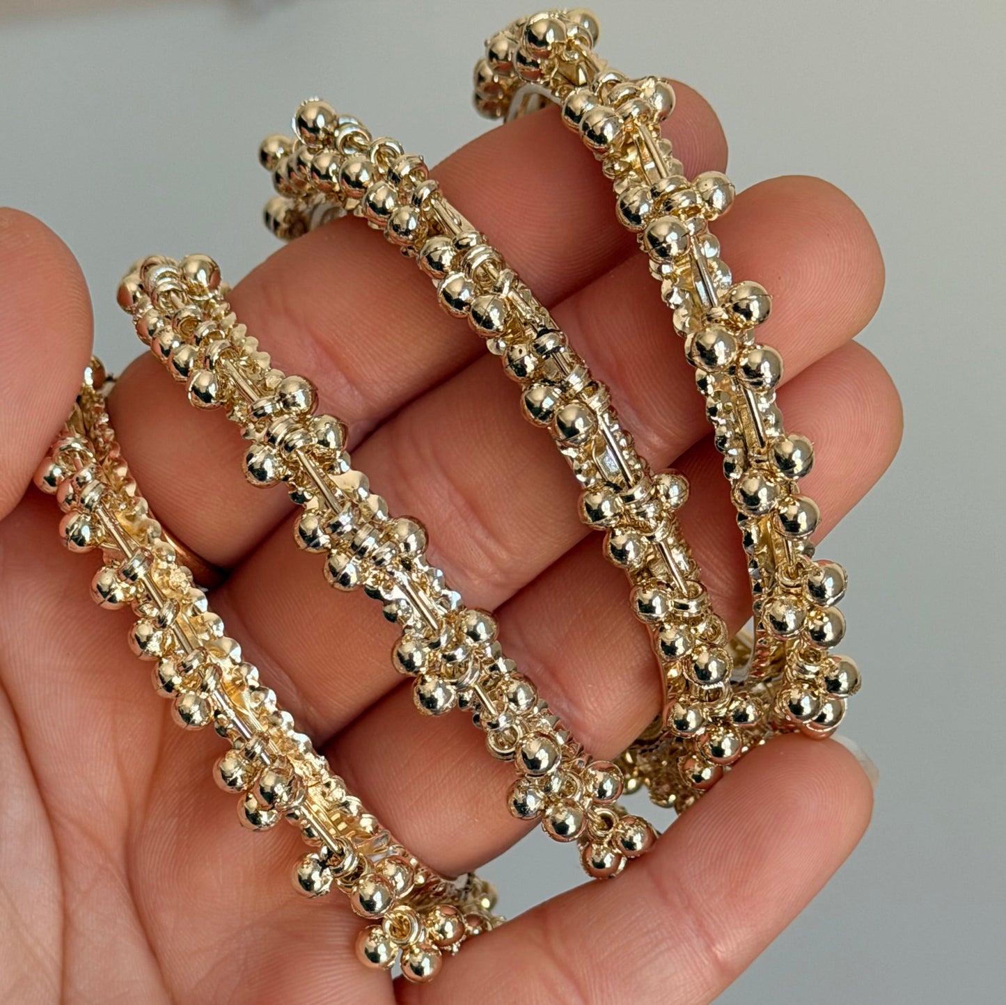 Sunidhi Kashmiri Ghungroo Bangle Set-Pack of 4