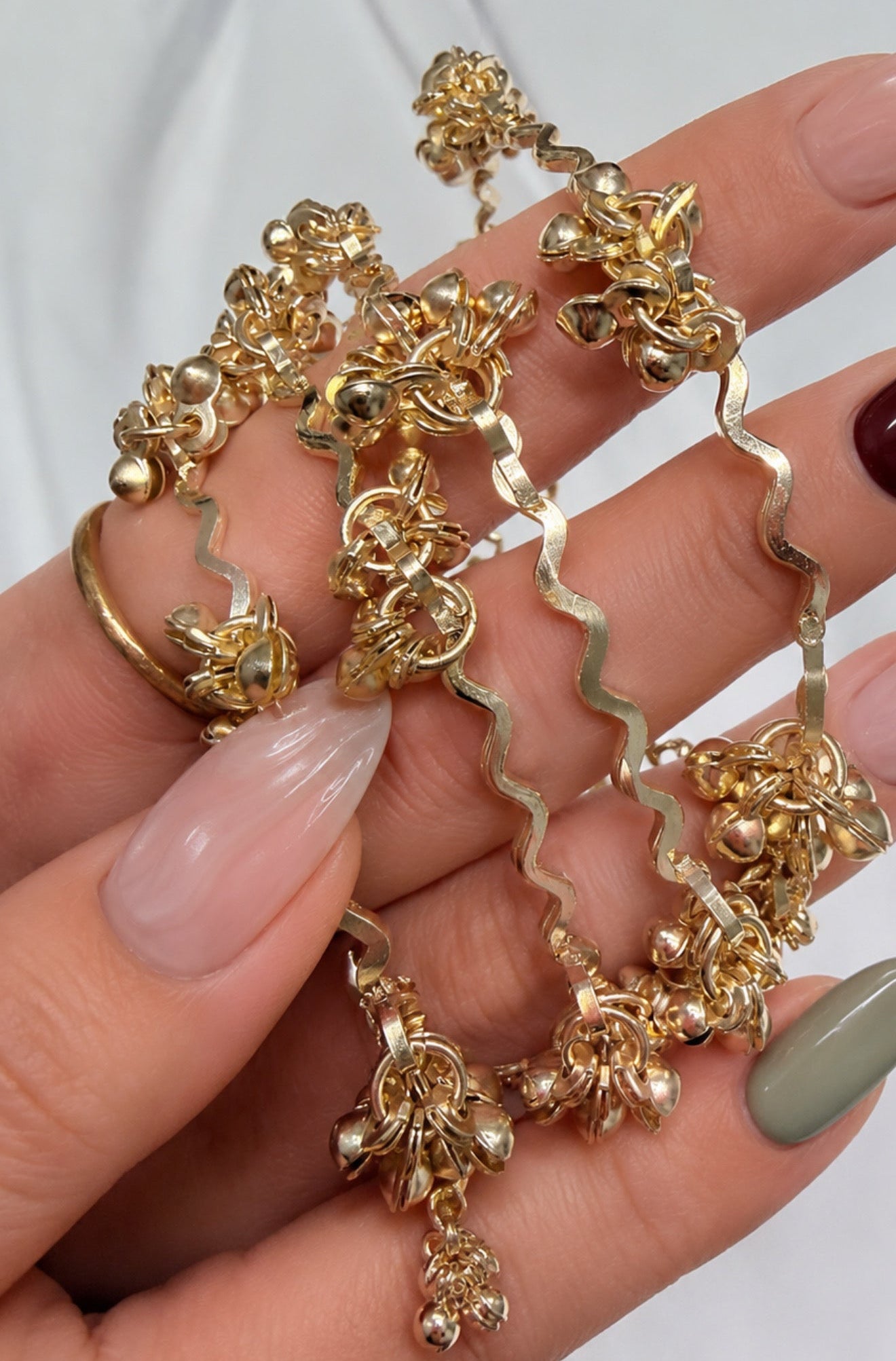 Zig Zag Style Kashmiri Bangle Set of 4 Bangles