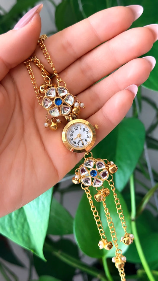 Sheena Kashmiri Style Watch-Adjustable