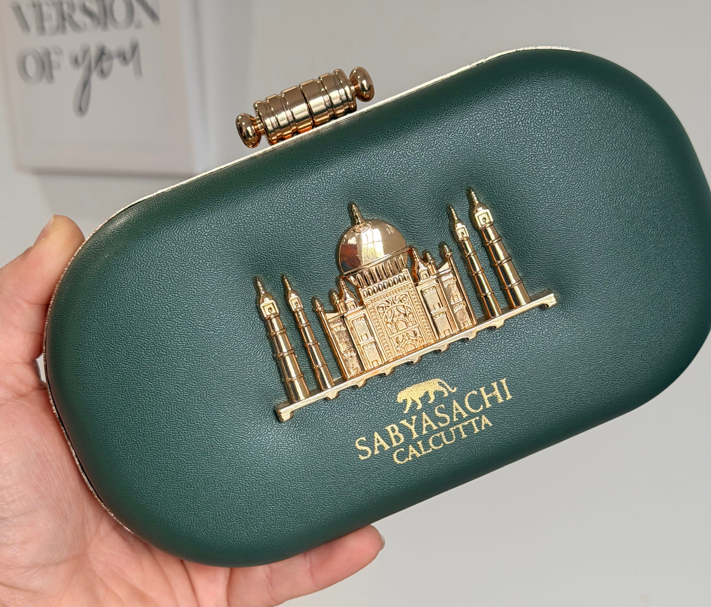 Sabya Premium Quality Taj Mahal Clutch