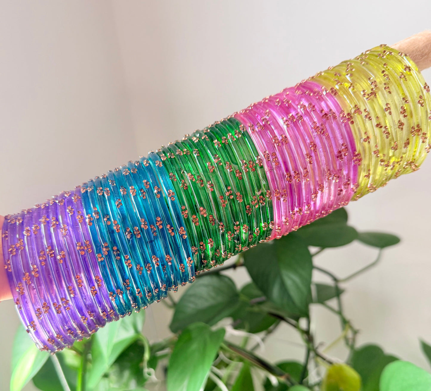 Shabnam Glass Bangle Set