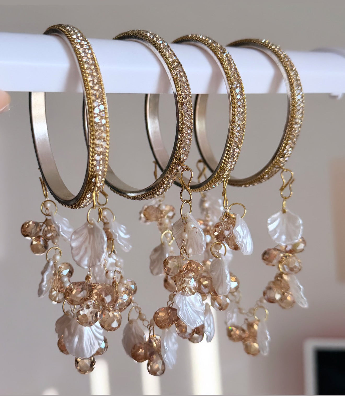 Sumaira Hanging Style Bangle Set (Set of Two)