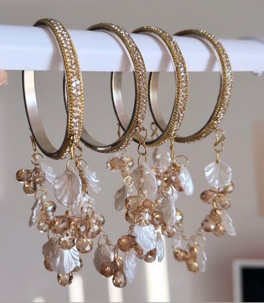 Sumaira Hanging Style Bangle Set (Set of Two)