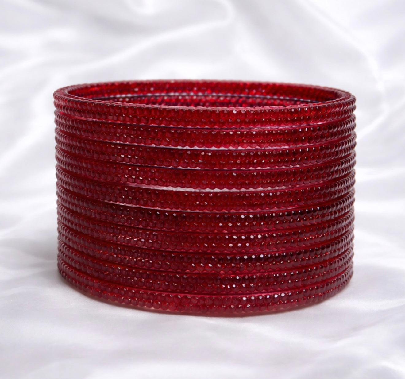 Raina Glass Bangle Set