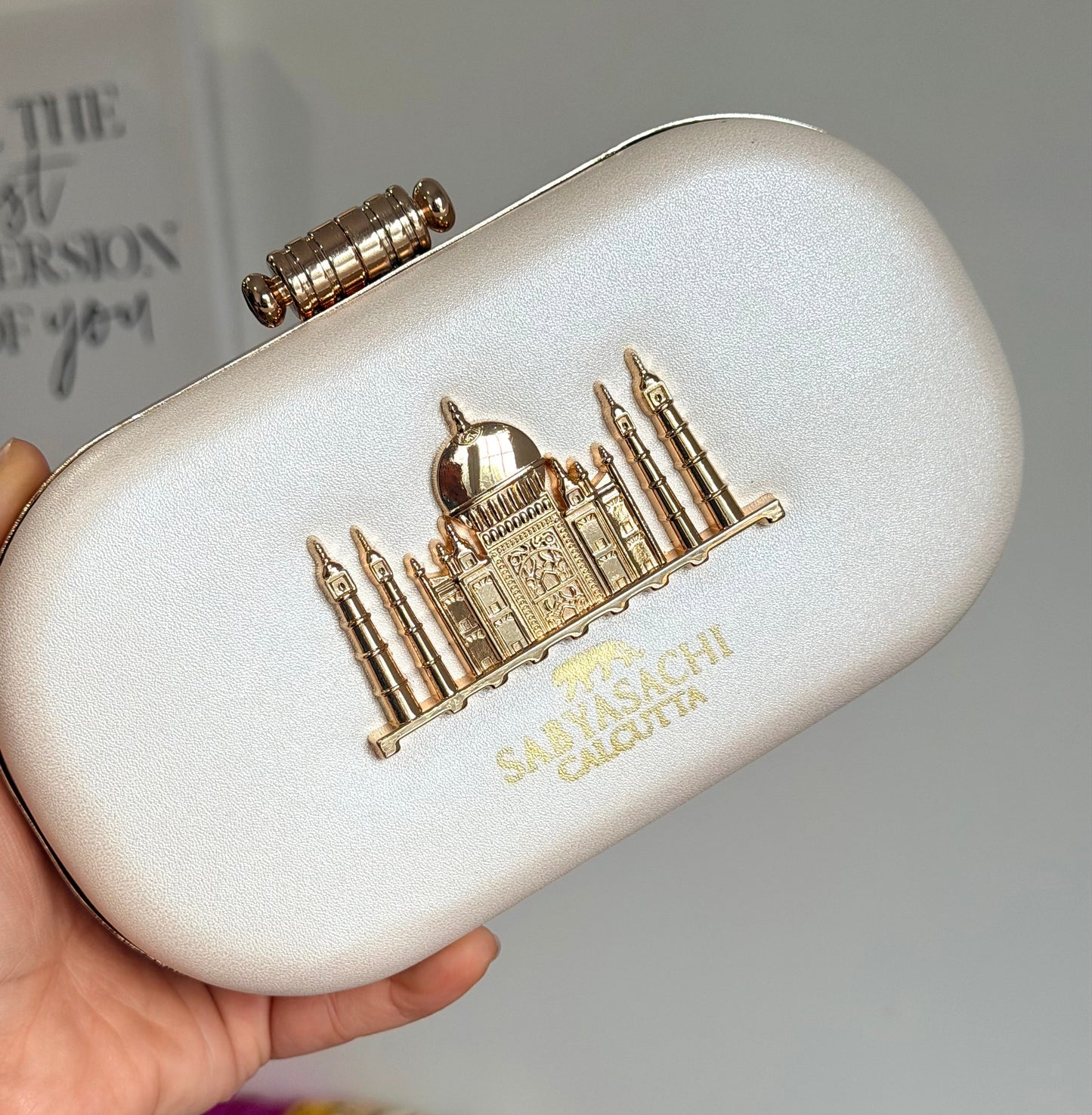 Sabya Premium Quality Taj Mahal Clutch