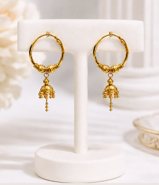 Mandeep Gold Plated Balis