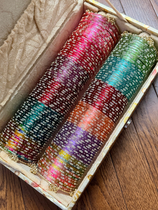 Zara Glass Bangle Box- Box is Included
