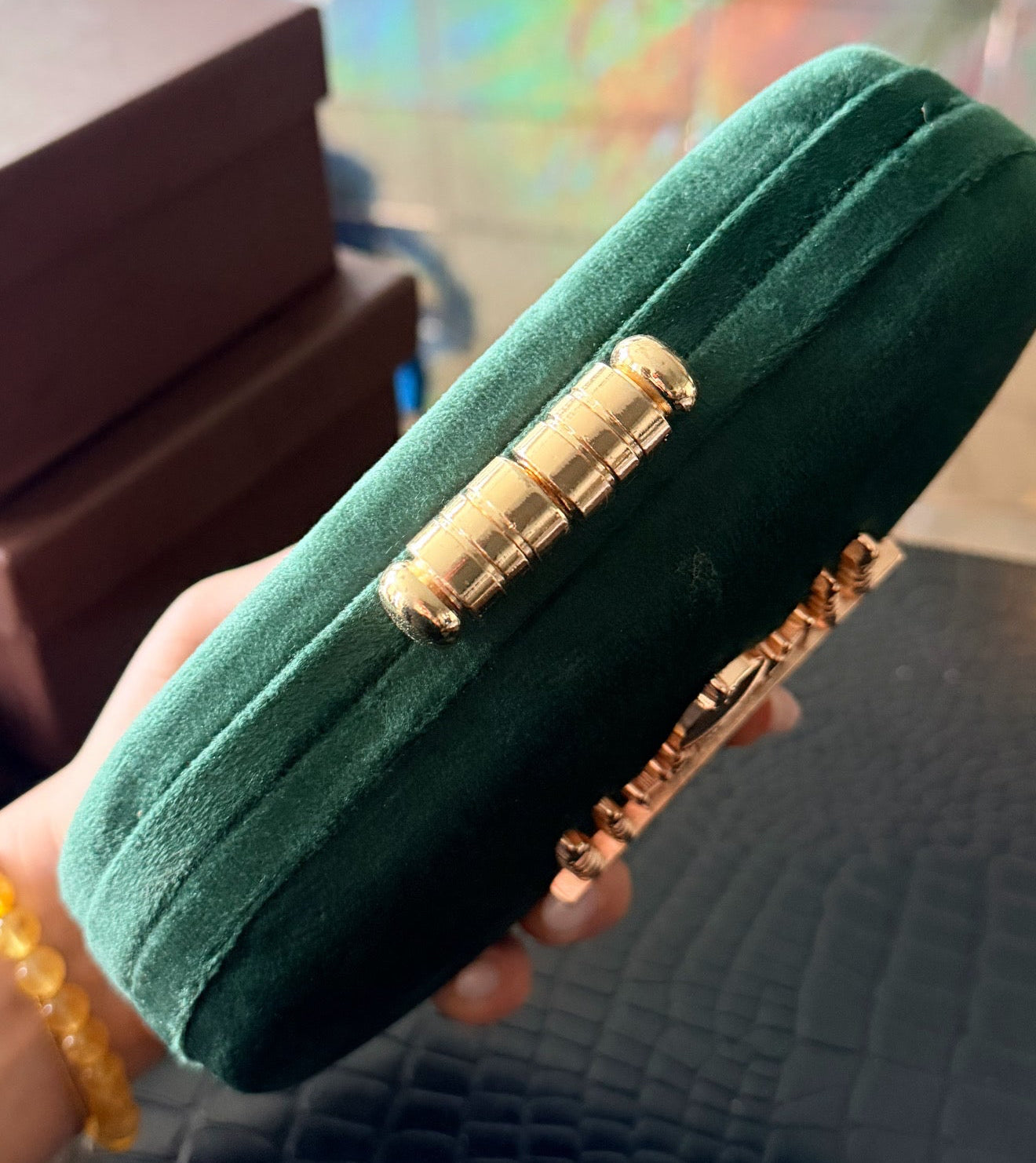 Sabya Premium Quality Taj Mahal Clutch-Back in Stock