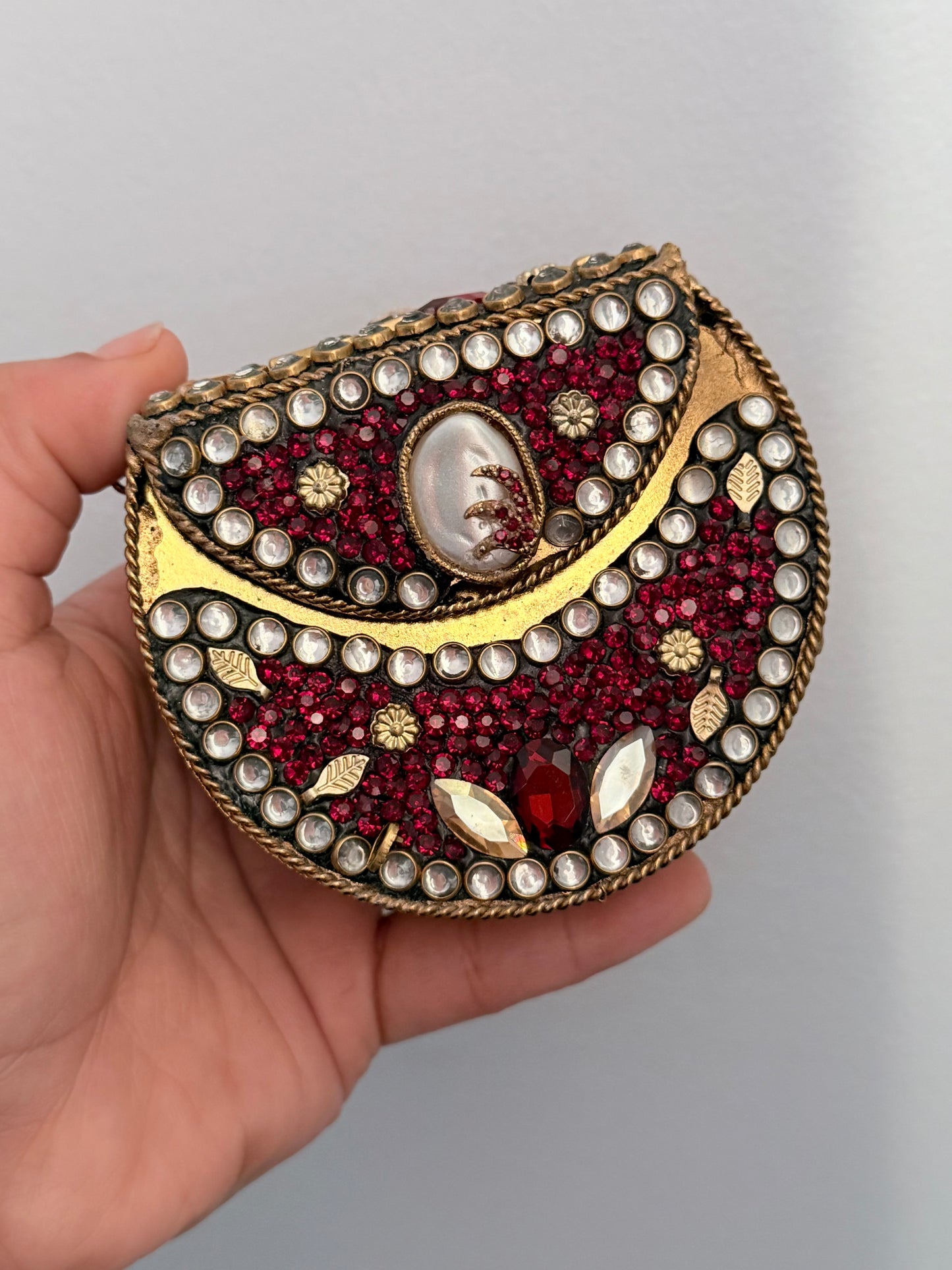 Mini Turkish Clutch With Detachable Chain