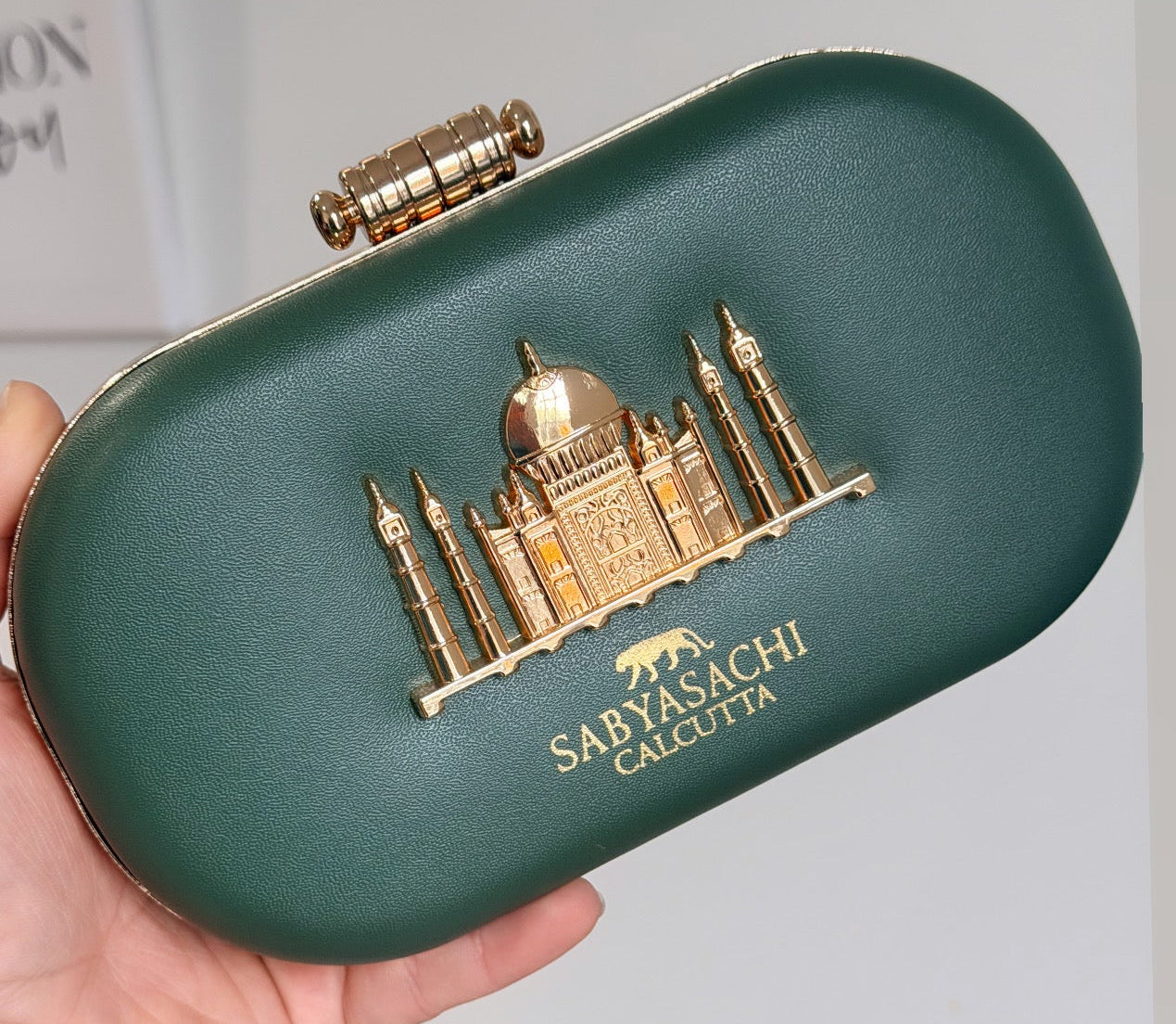 Sabya Premium Quality Taj Mahal Clutch