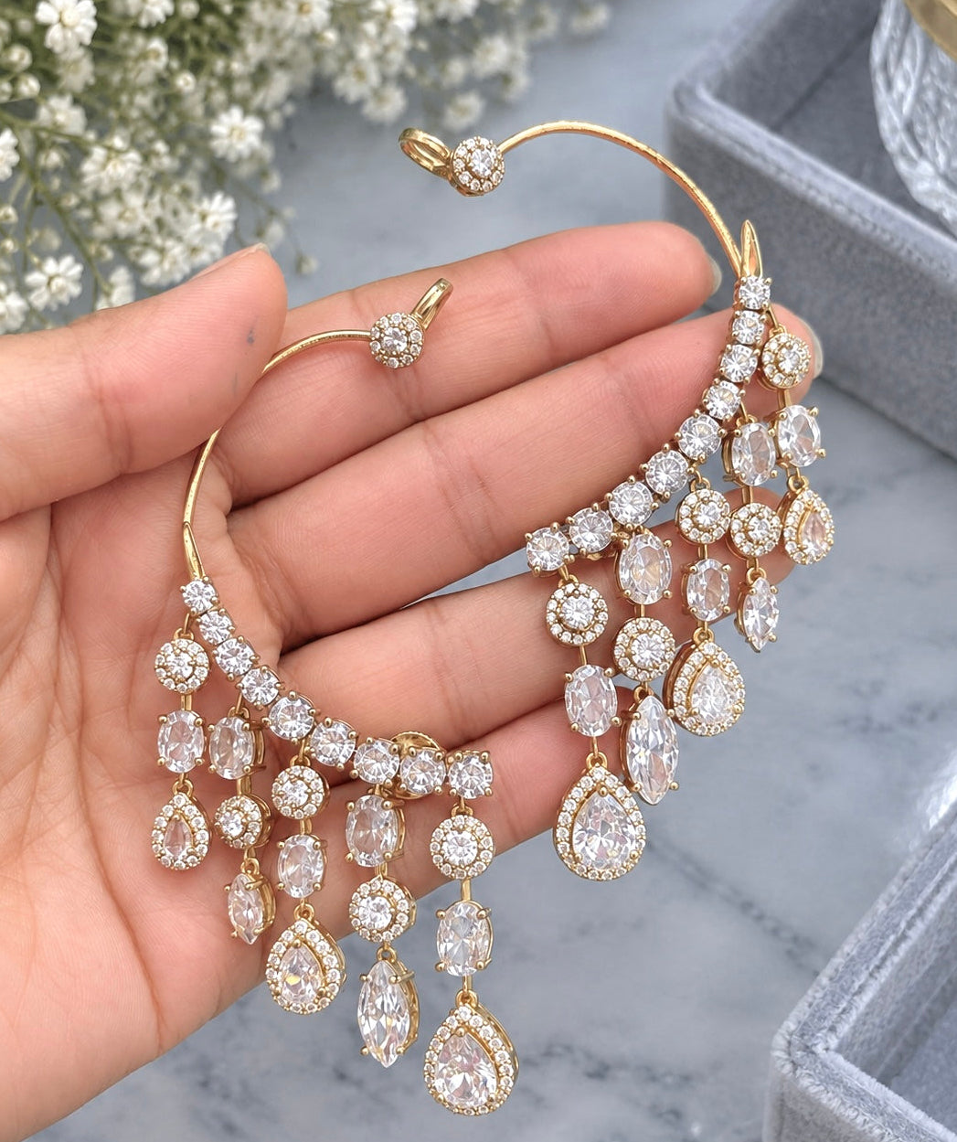 Kritika Premium Quality Statement EarCuffs
