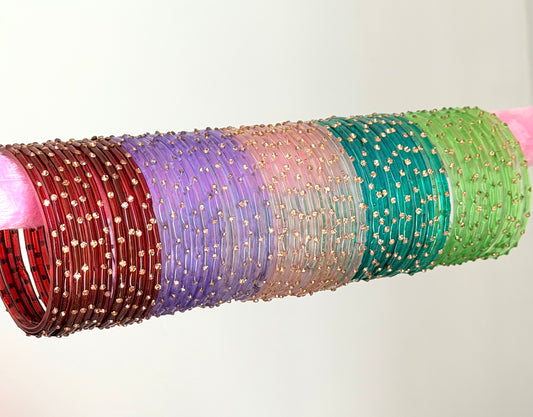 Shabnam Glass Bangle Set