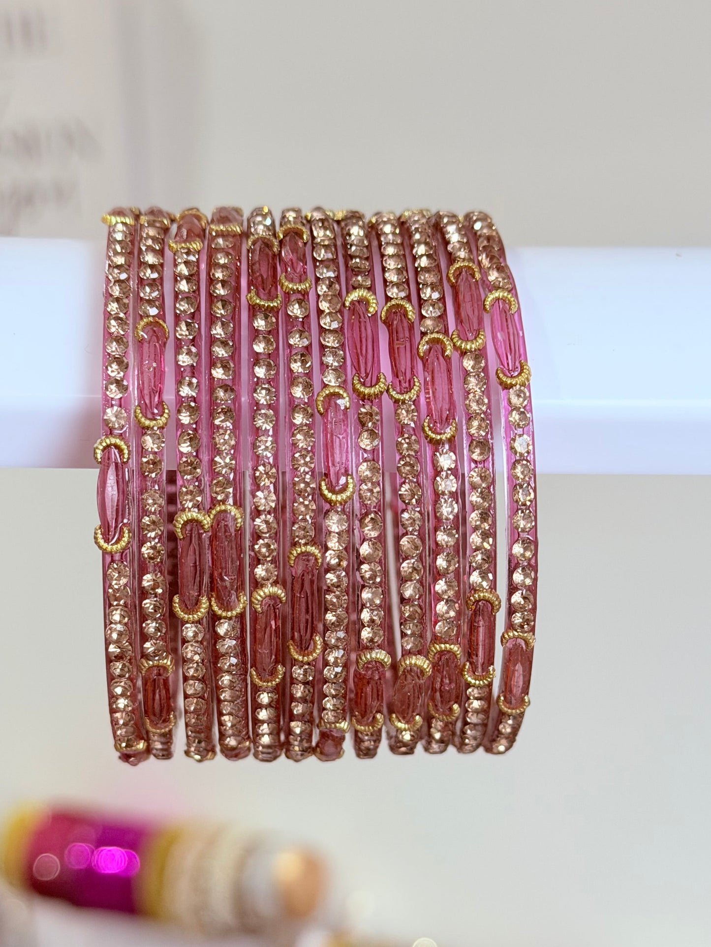 Meena Glass Bangle Sets