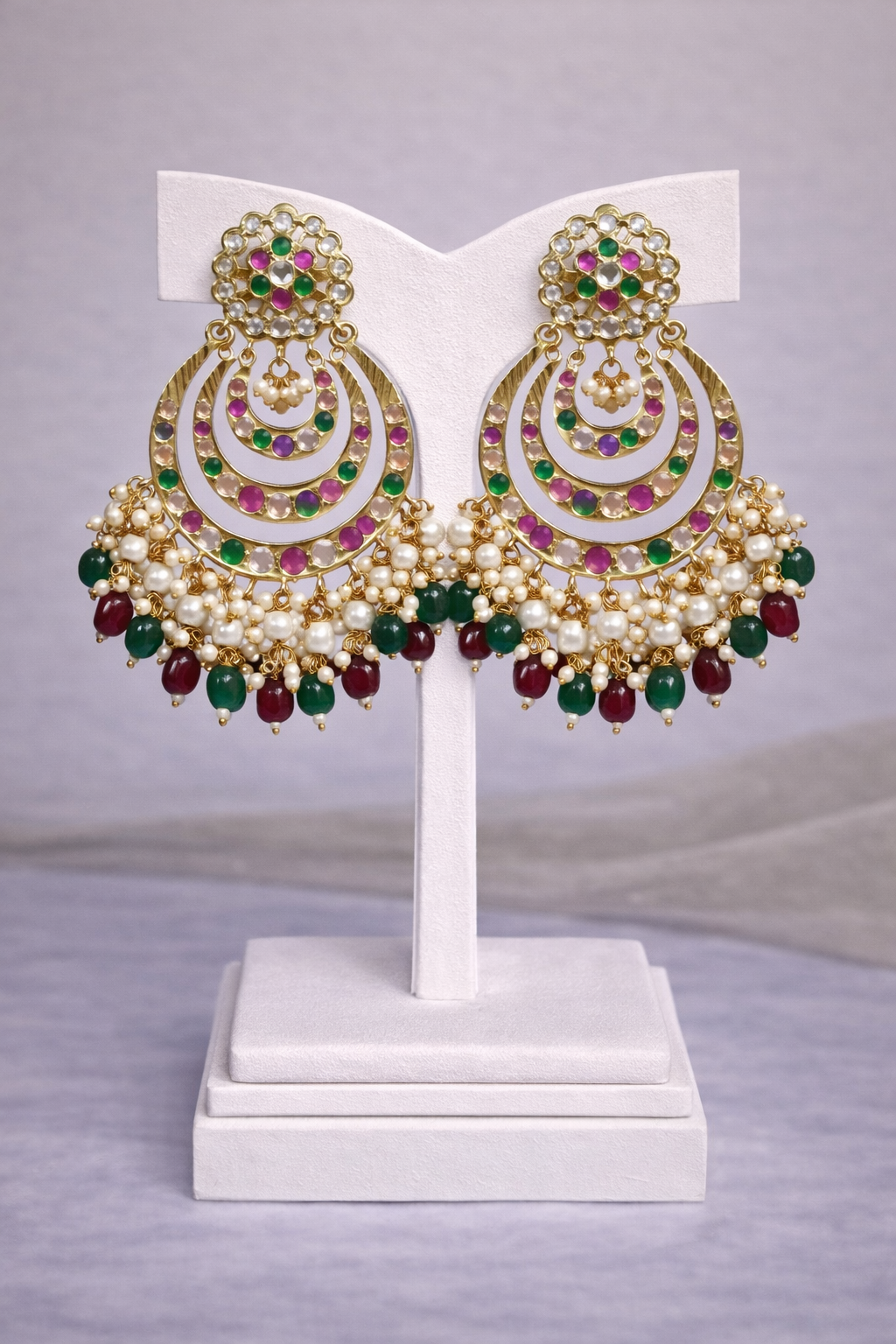 Aarohi-Premium Jadau Earrings