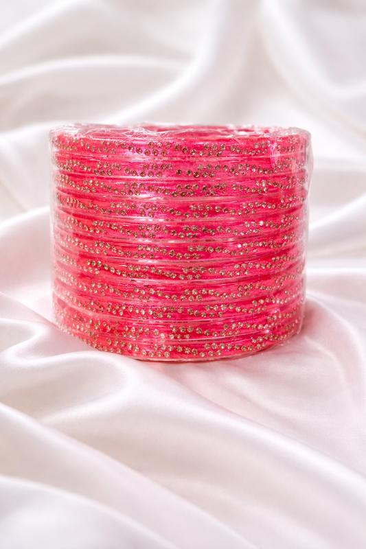 Sophia Glass Bangle Set