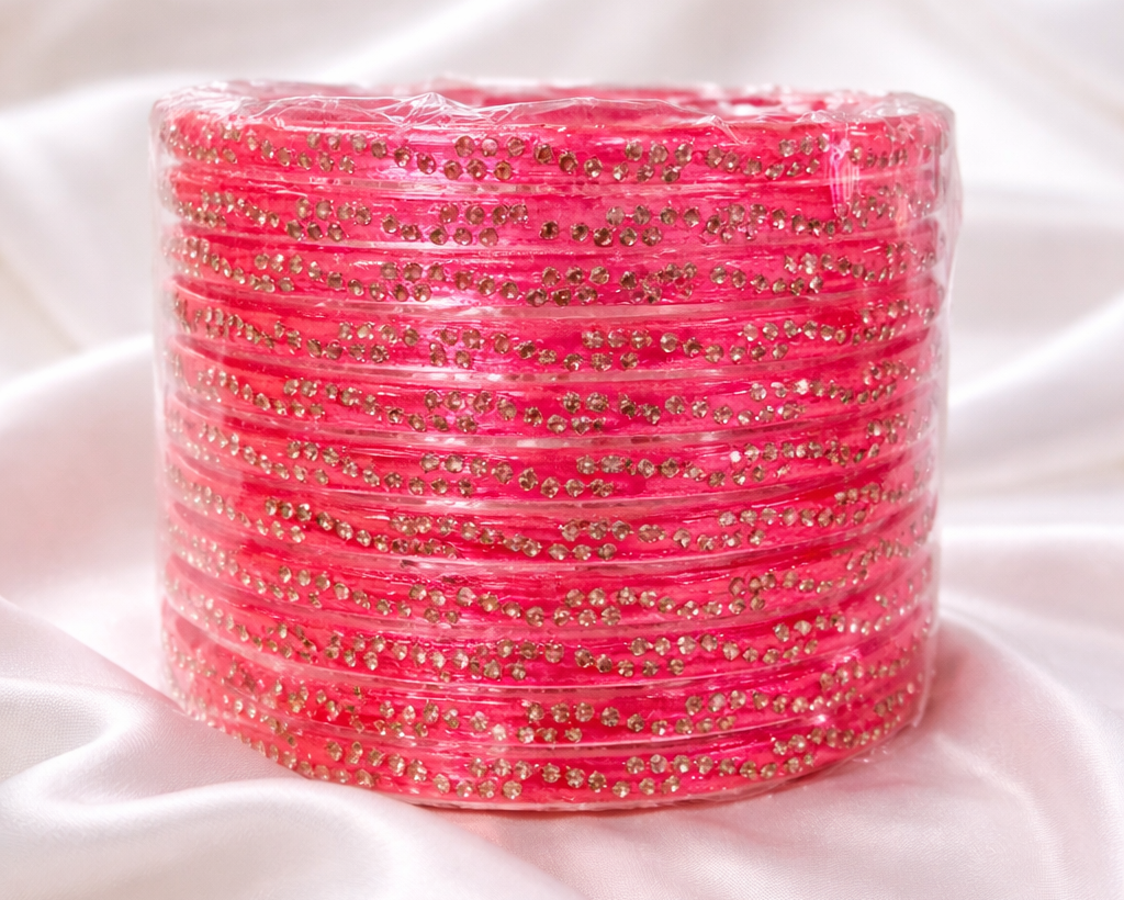Sophia Glass Bangle Set