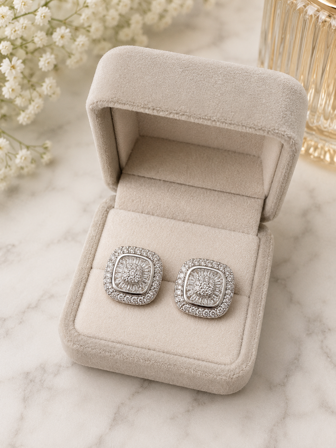 Nadia VVS Premium Quality Studs