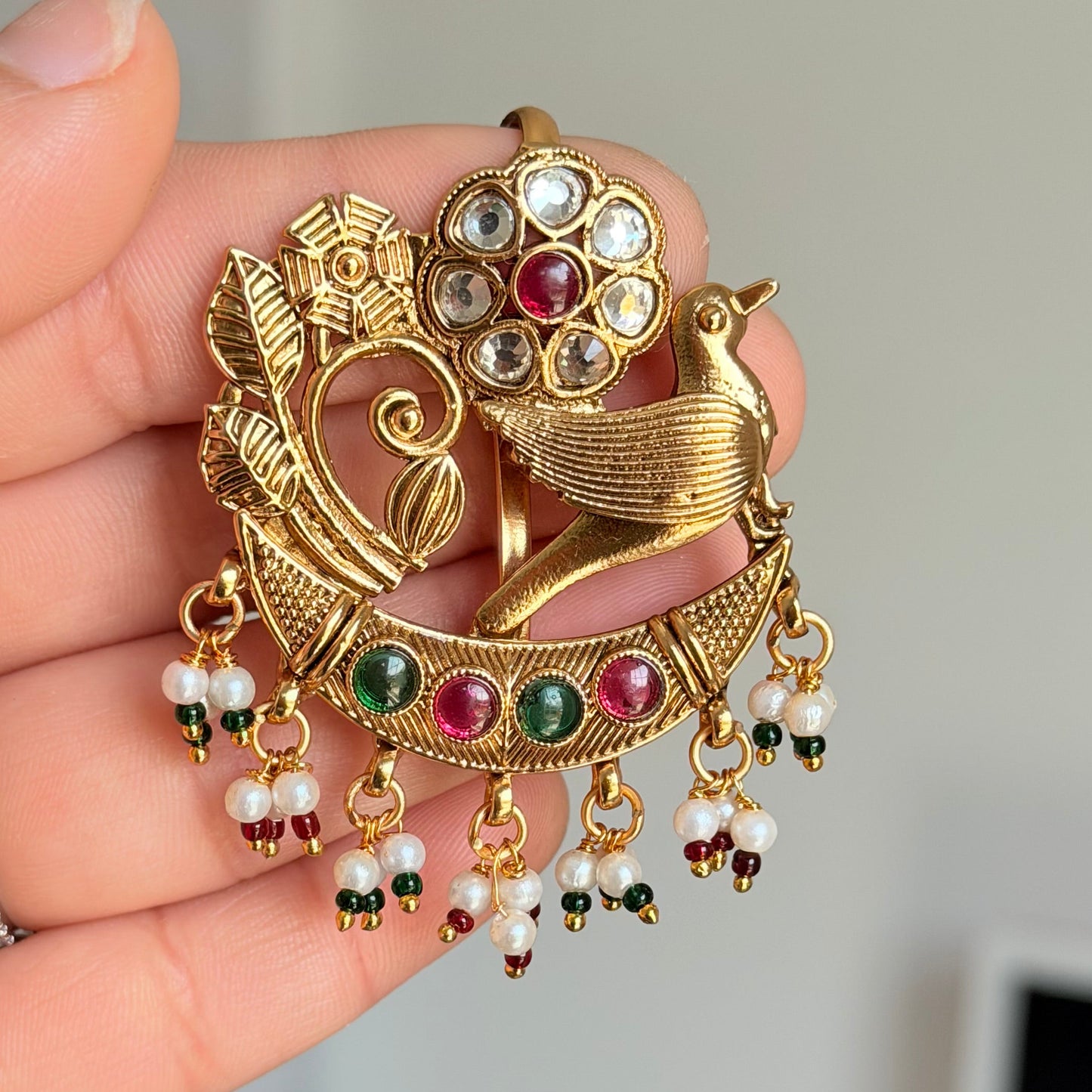 Mahima Heritage Hair Brooch