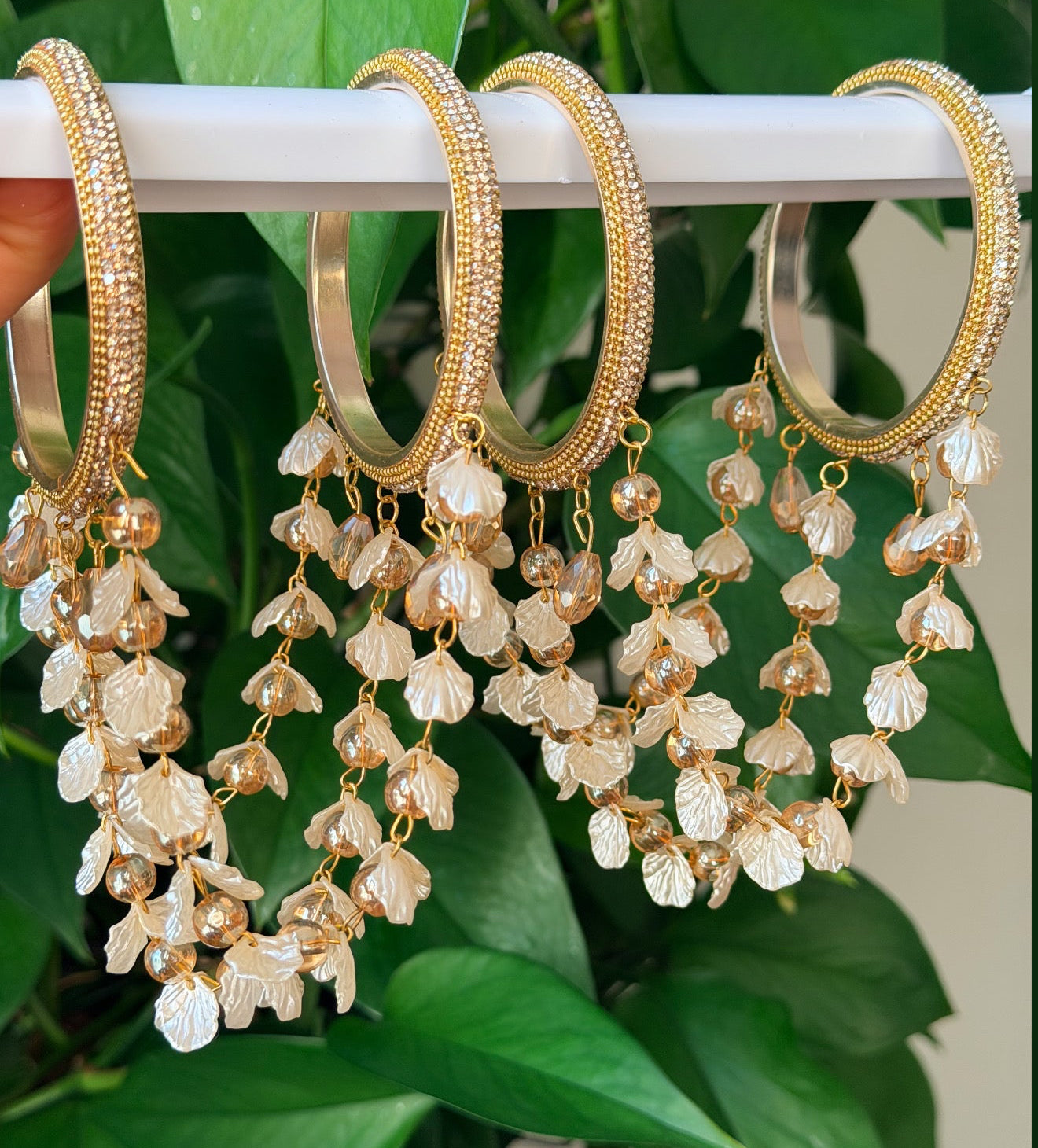 Sumaira Hanging Style Bangle Set (Set of Four)