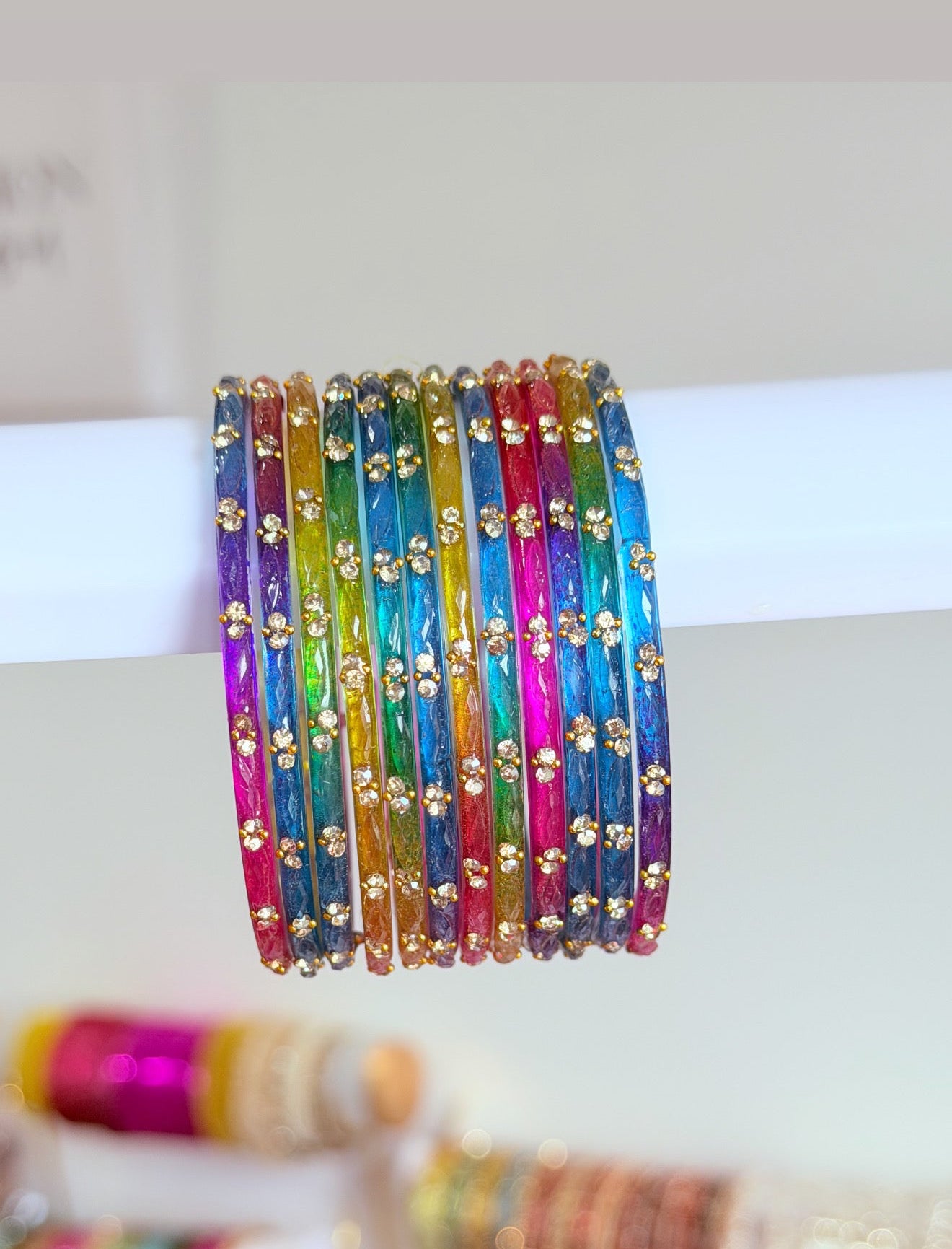 Mohabbat Glass Bangle Set