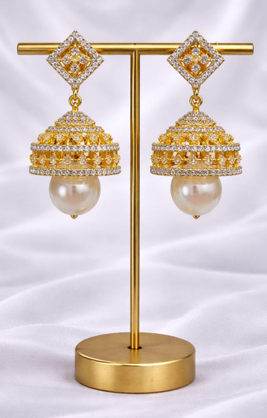 Heena Pearl Small Jhumki