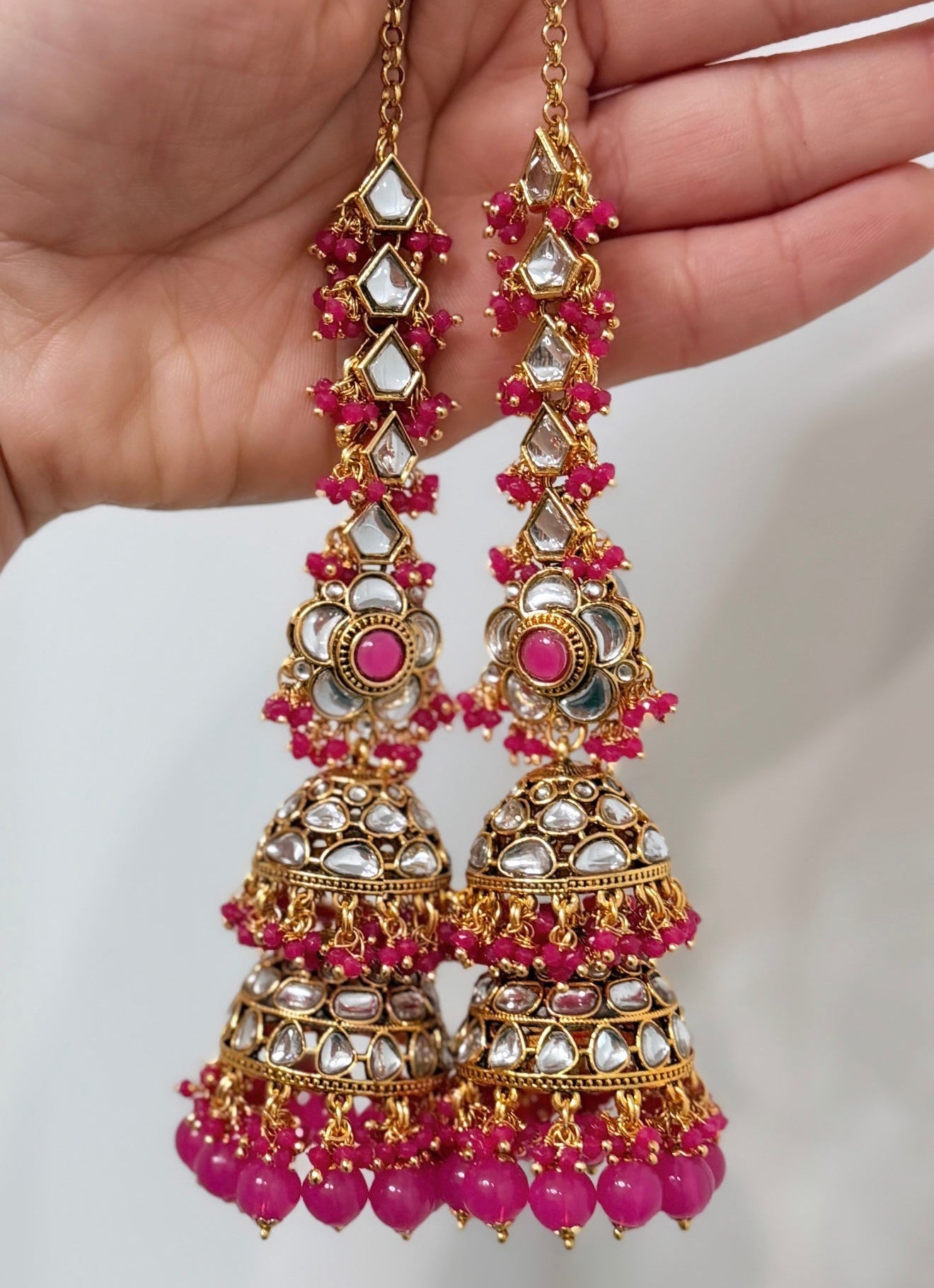 Sahara Style Double Jhumkis