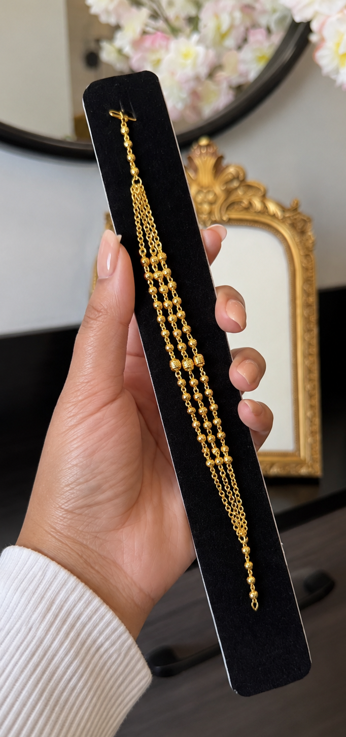 Anisa Premium Gold Plated Bracelet