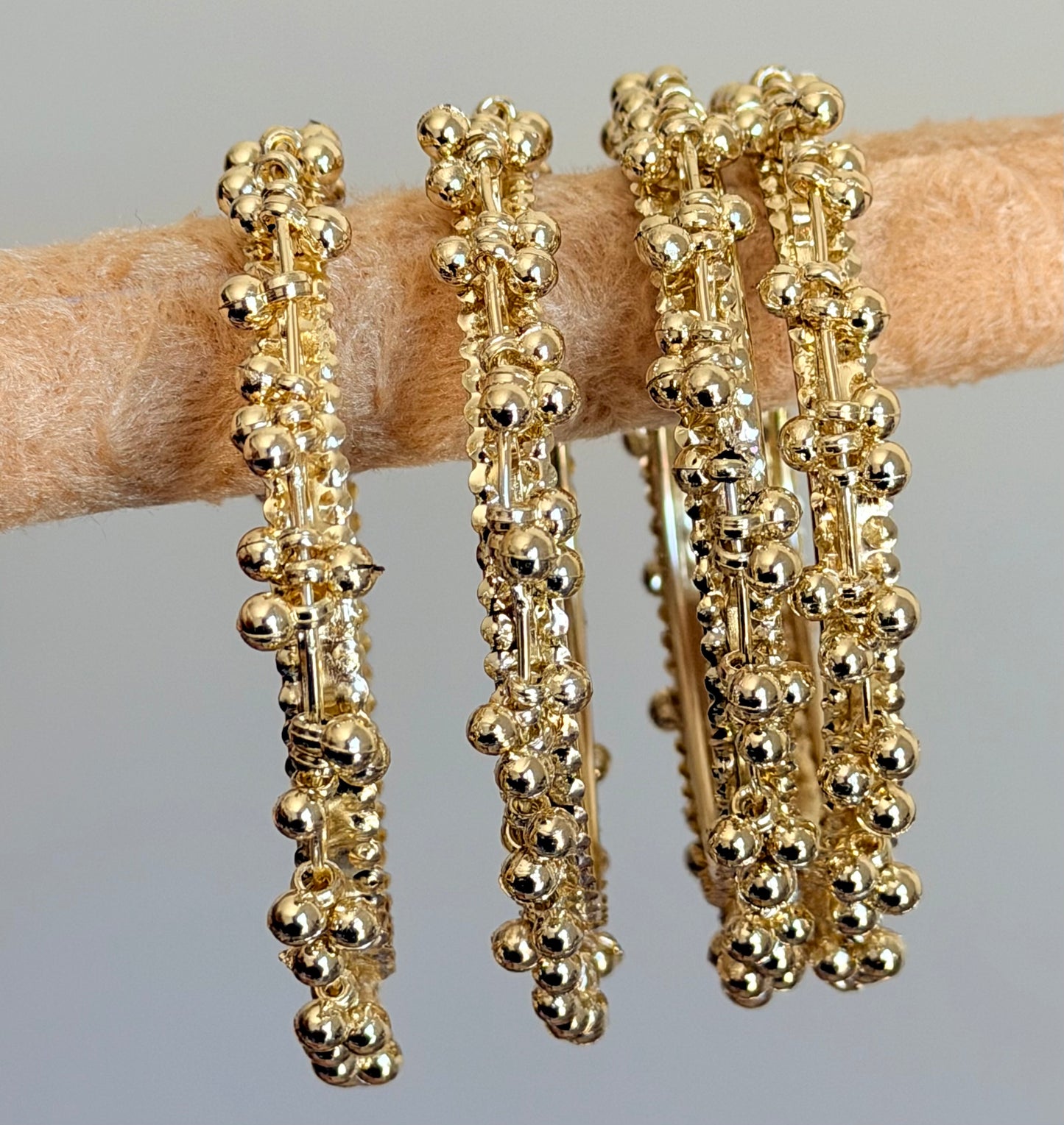 Sunidhi Kashmiri Ghungroo Bangle Set-Pack of 4