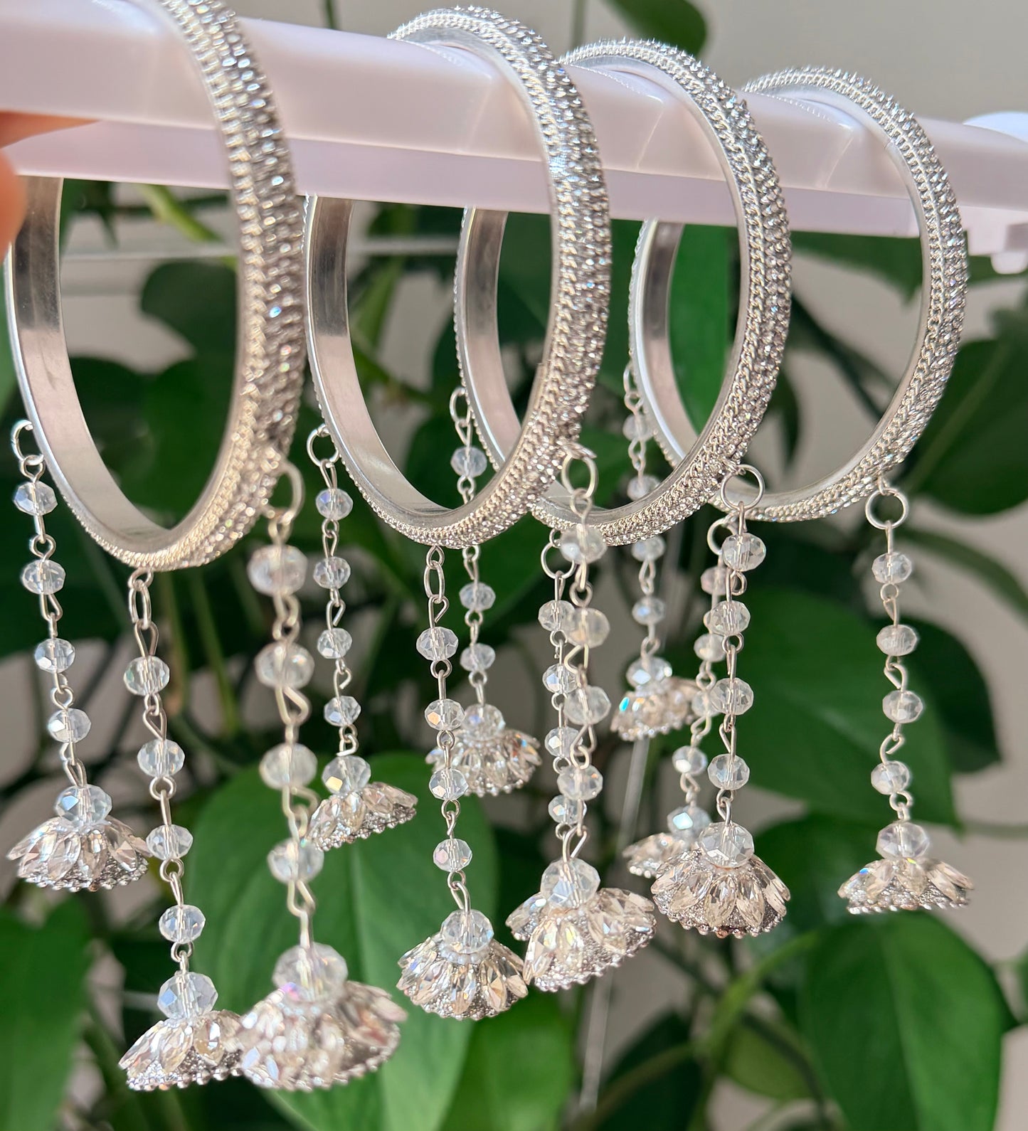 Sumaira Hanging Style Bangle Set (Set of Four)