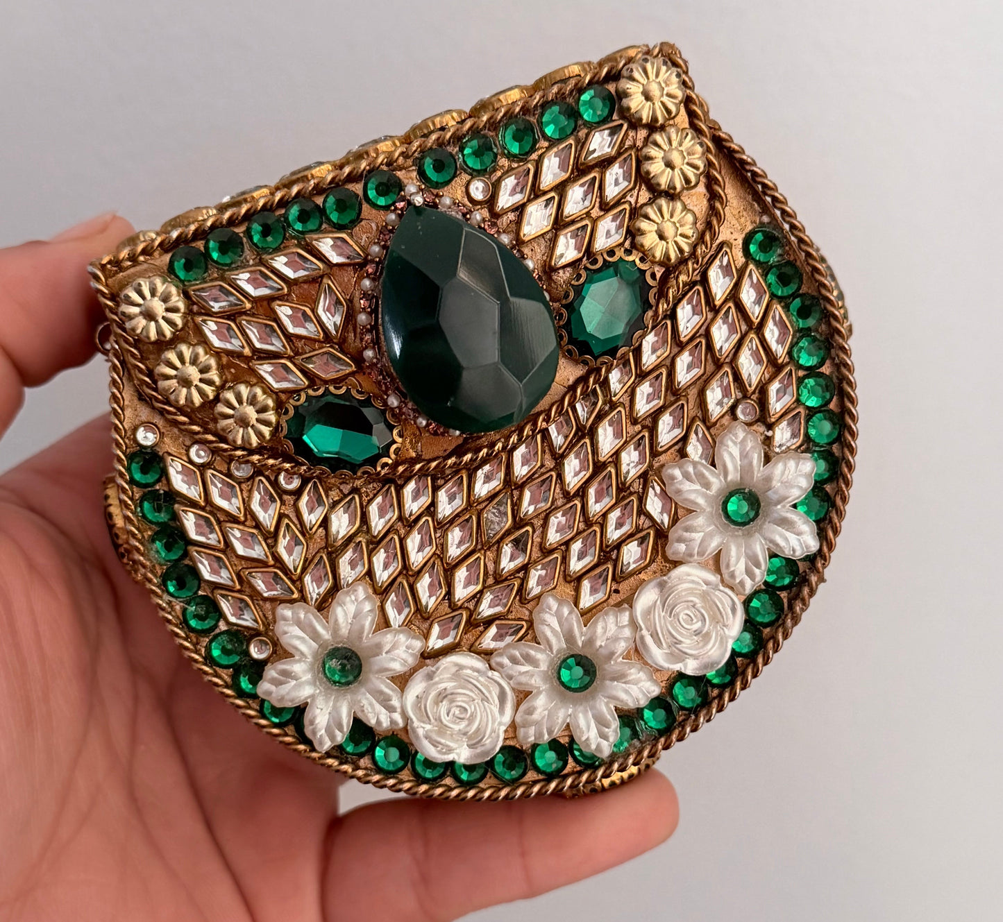 Mini Turkish Clutch With Detachable Chain