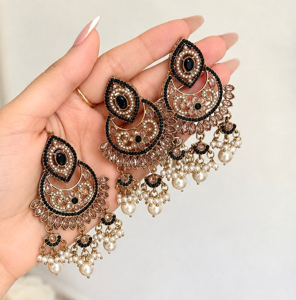 Sneha Waterfall Style Necklace Set