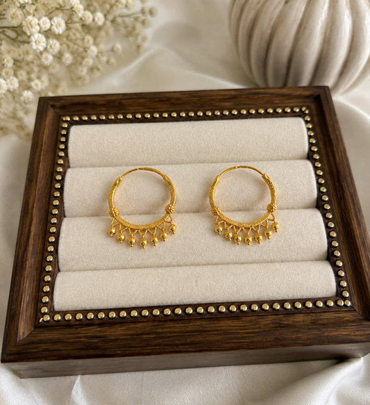 Sonam Mini Gold Plated Hoops