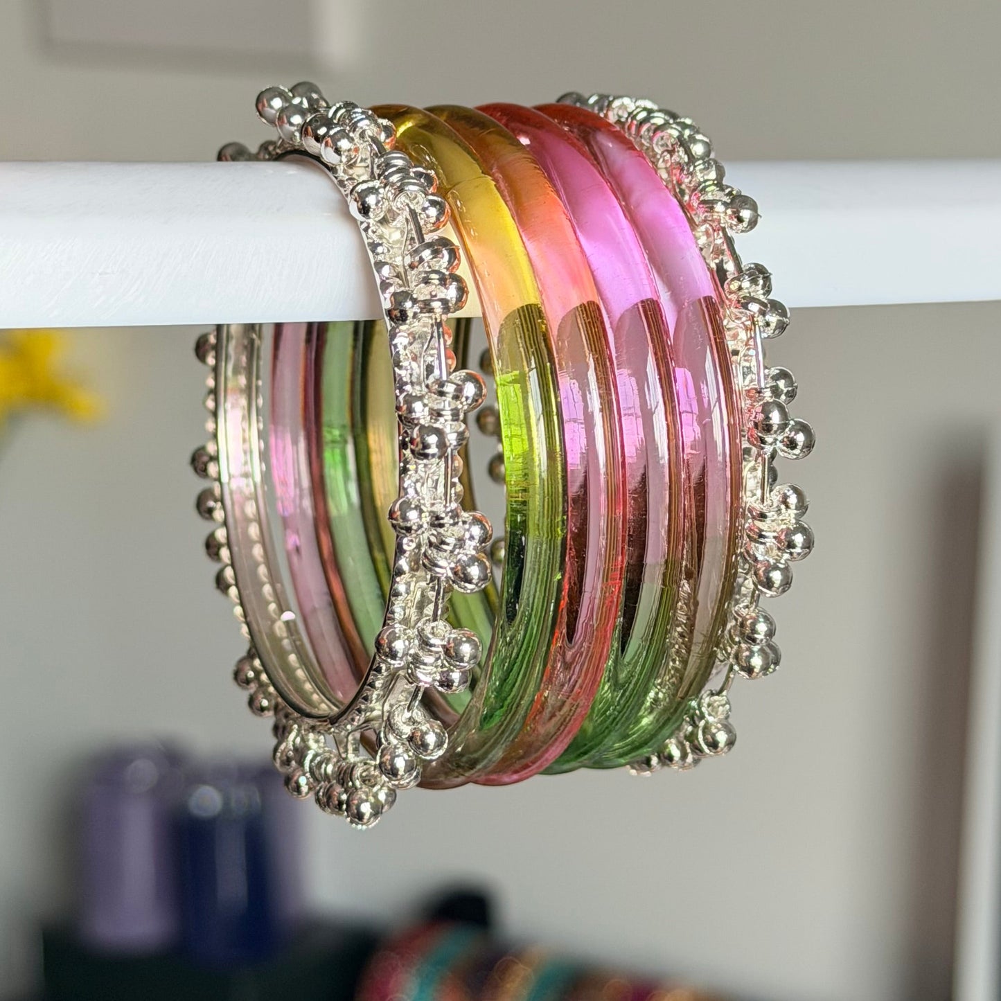 Nandini Glossy Bangle Set