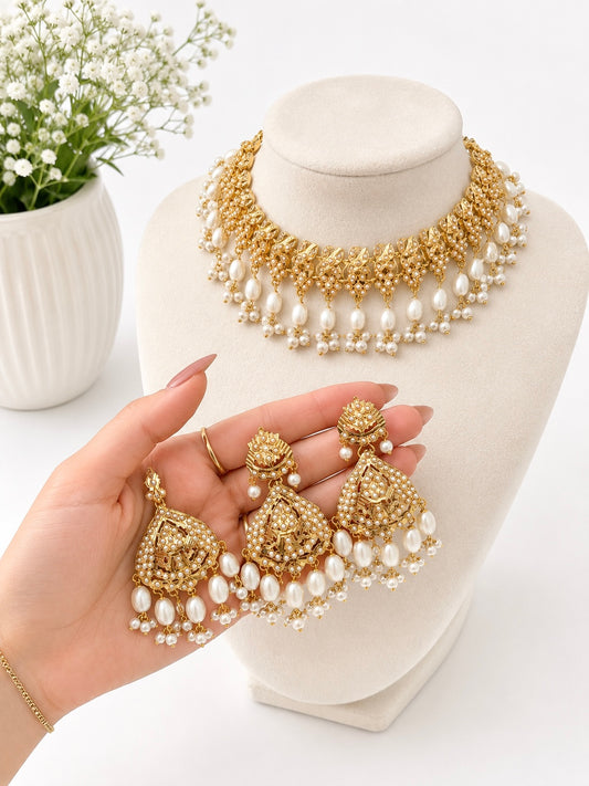 Afsana Premium Jadau Necklace Set