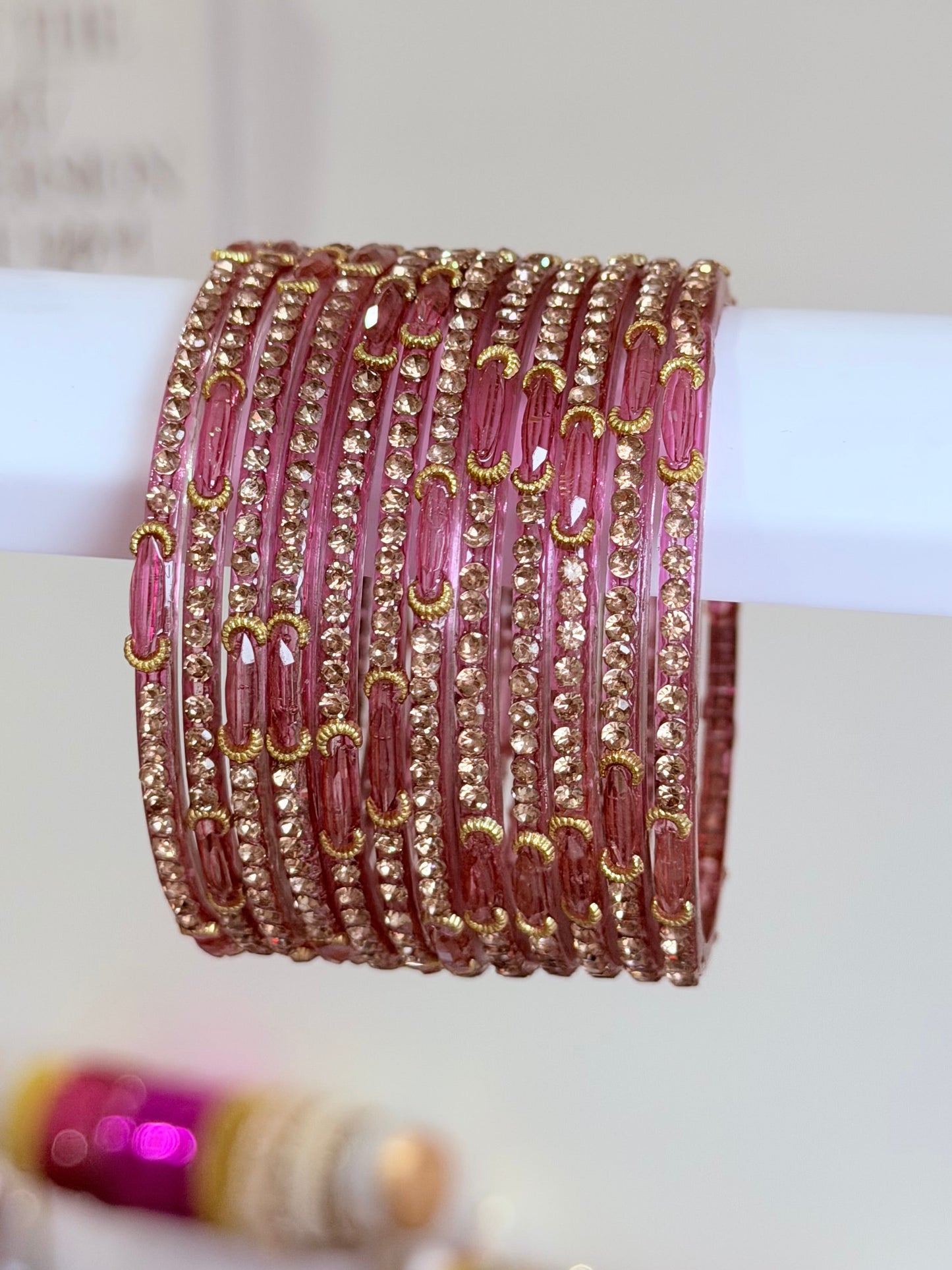 Meena Glass Bangle Sets