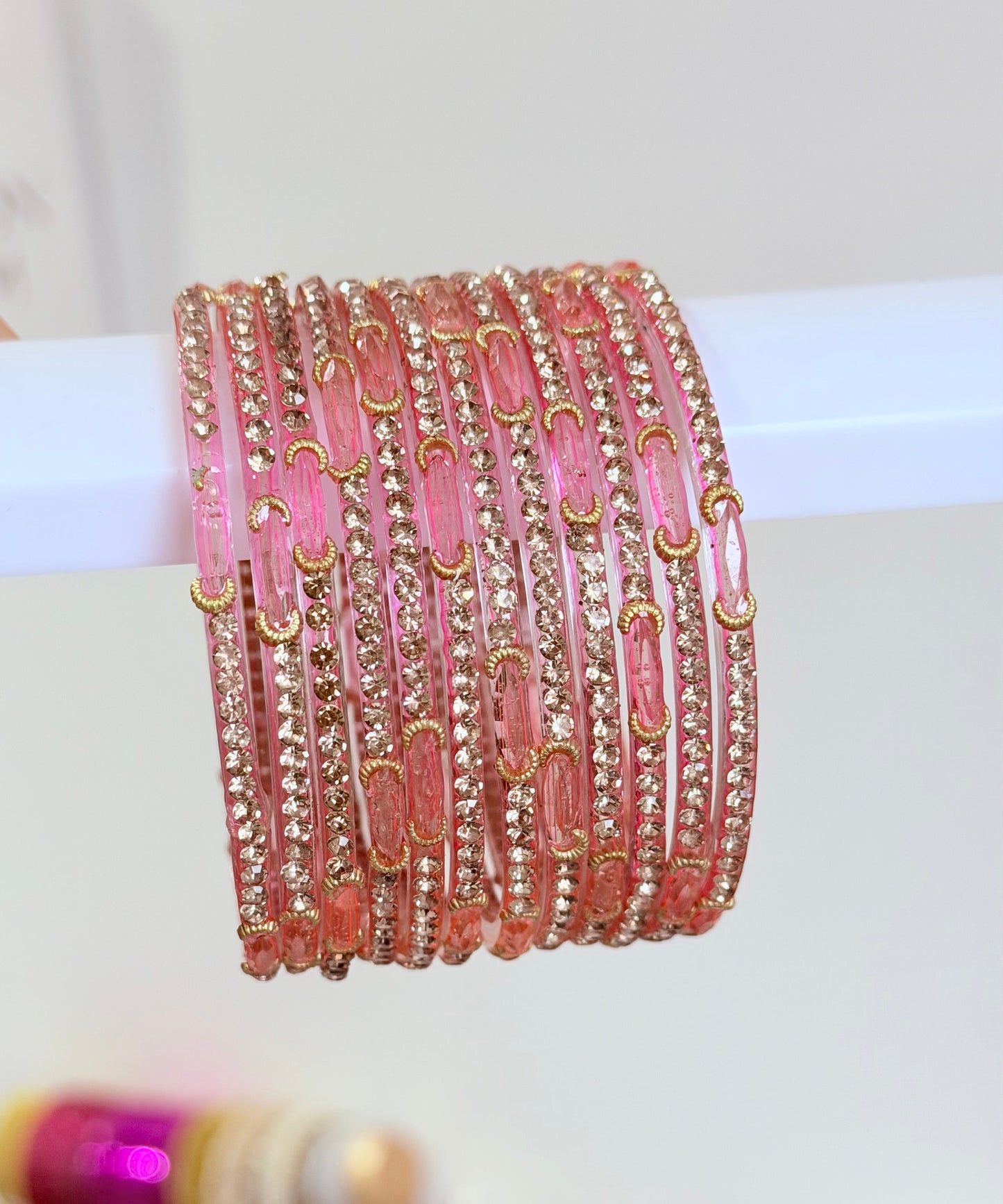 Meena Glass Bangle Sets