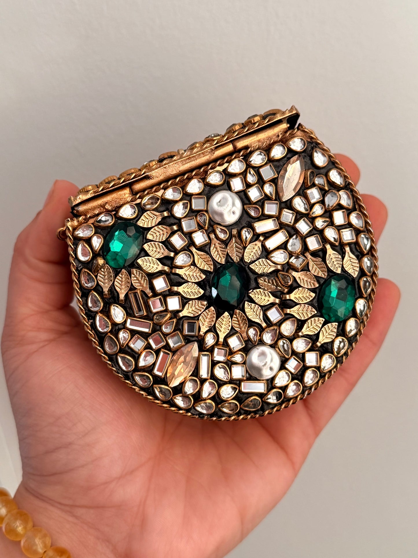 Mini Turkish Clutch With Detachable Chain
