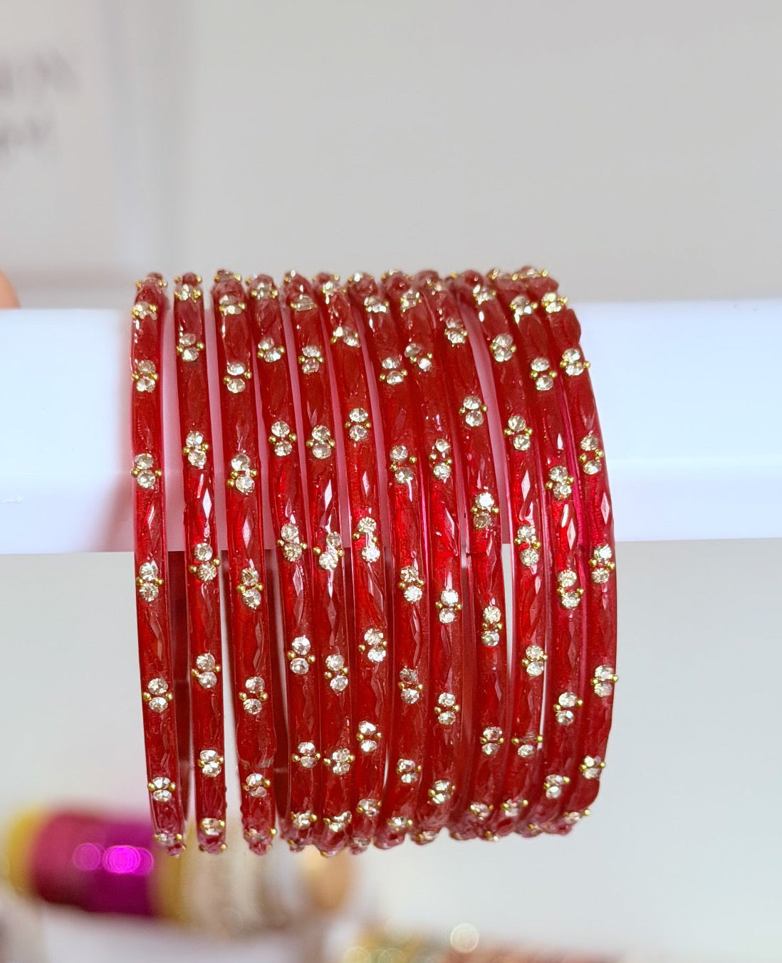 Mohabbat Glass Bangle Set