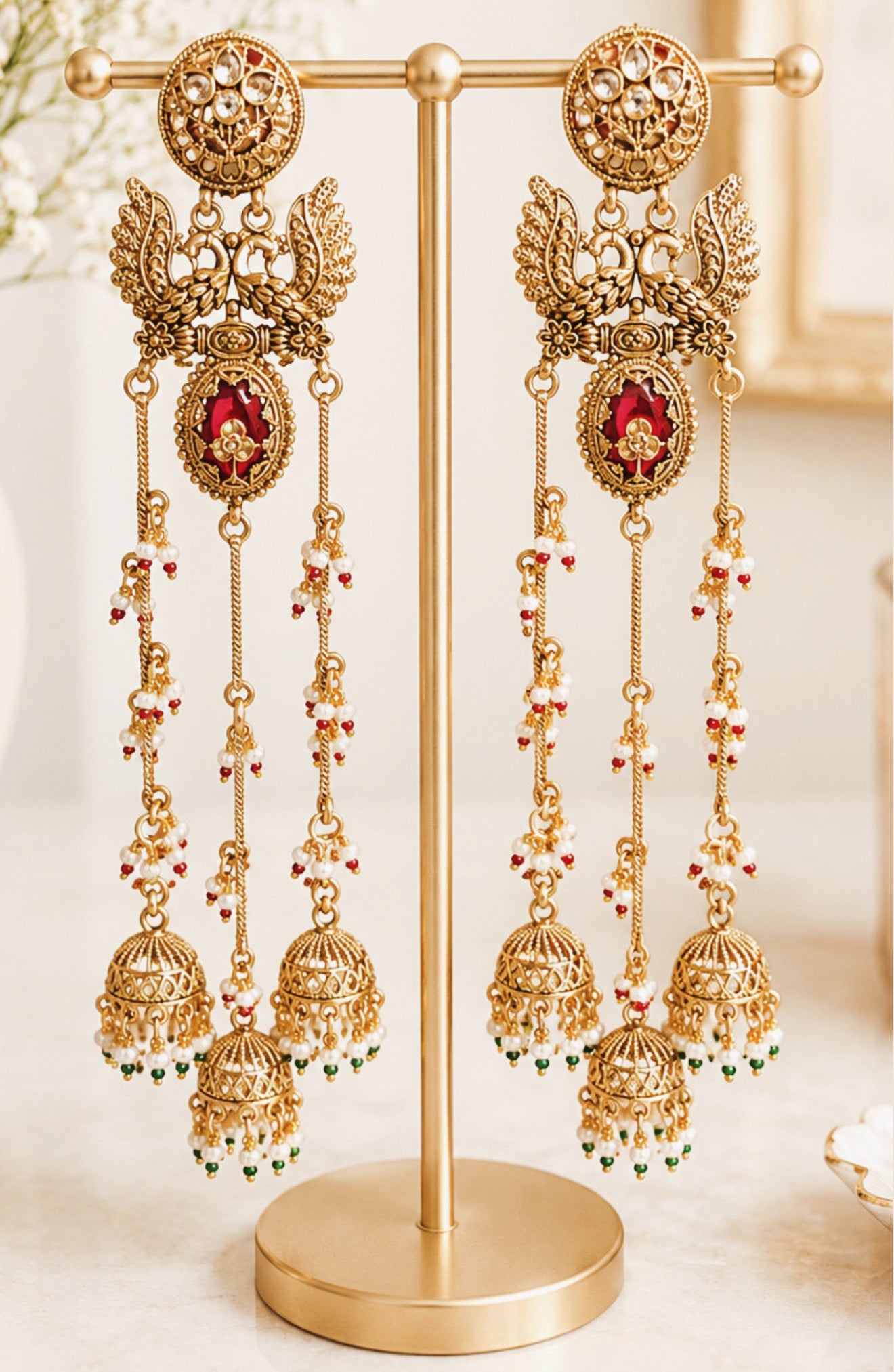 Tania Heritage Style Premium Earrings