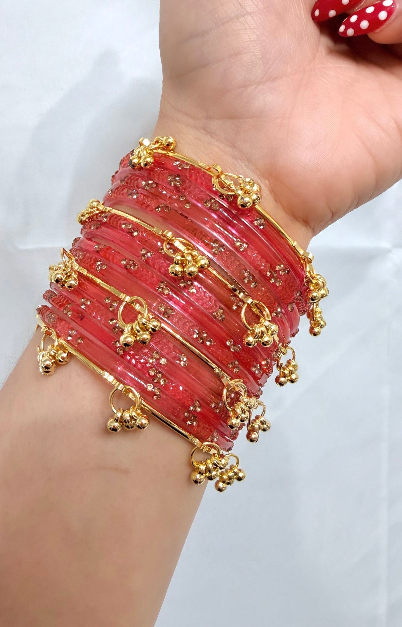 Nandini Glass Bangle Set